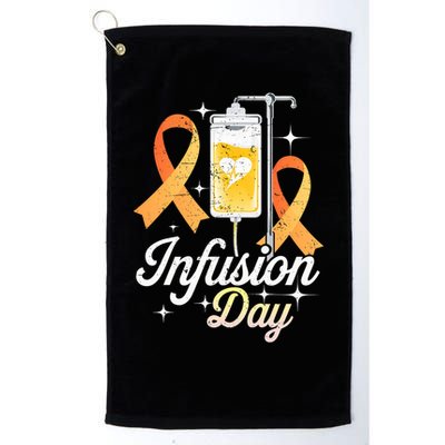 MS I.n.f.u.s.i.o.n Day Multiple Sclerosis Awareness Ribbon Golf Towel