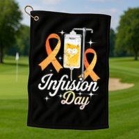 MS I.n.f.u.s.i.o.n Day Multiple Sclerosis Awareness Ribbon Golf Towel