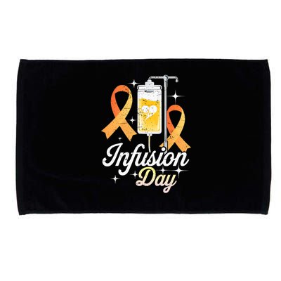 MS I.n.f.u.s.i.o.n Day Multiple Sclerosis Awareness Ribbon Microfiber Hand Towel