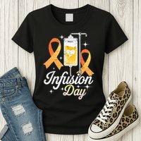 MS I.n.f.u.s.i.o.n Day Multiple Sclerosis Awareness Ribbon Womens T-Shirt