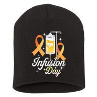 MS I.n.f.u.s.i.o.n Day Multiple Sclerosis Awareness Ribbon Short Acrylic Beanie