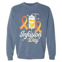 MS I.n.f.u.s.i.o.n Day Multiple Sclerosis Awareness Ribbon Garment-Dyed Sweatshirt