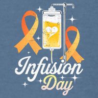 MS I.n.f.u.s.i.o.n Day Multiple Sclerosis Awareness Ribbon Garment-Dyed Sweatshirt