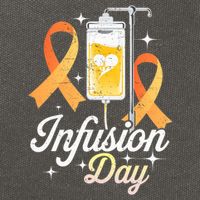 MS I.n.f.u.s.i.o.n Day Multiple Sclerosis Awareness Ribbon Cotton Canvas Backpack