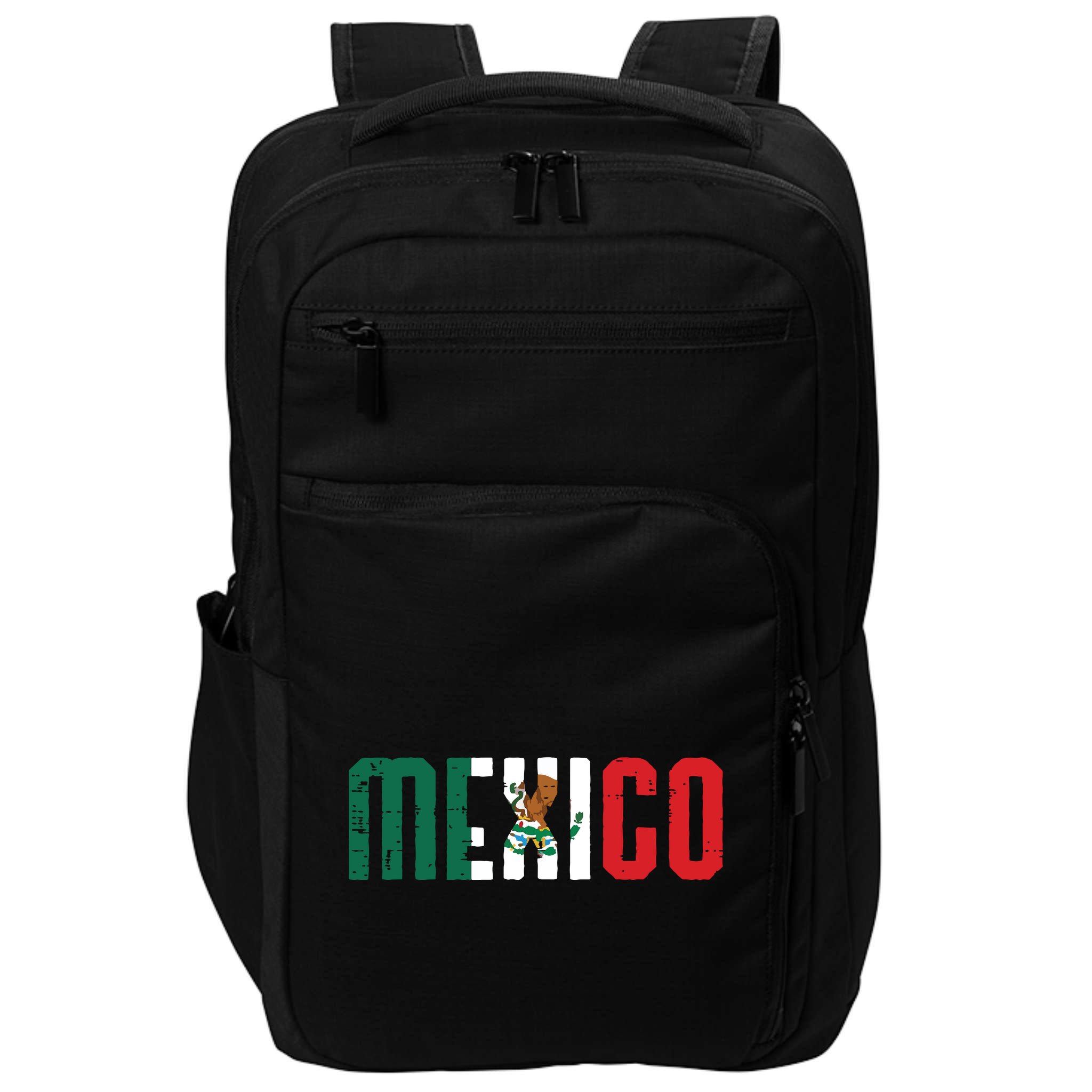 Mexican Independence Day Mexico Pride Vintage Impact Tech Backpack