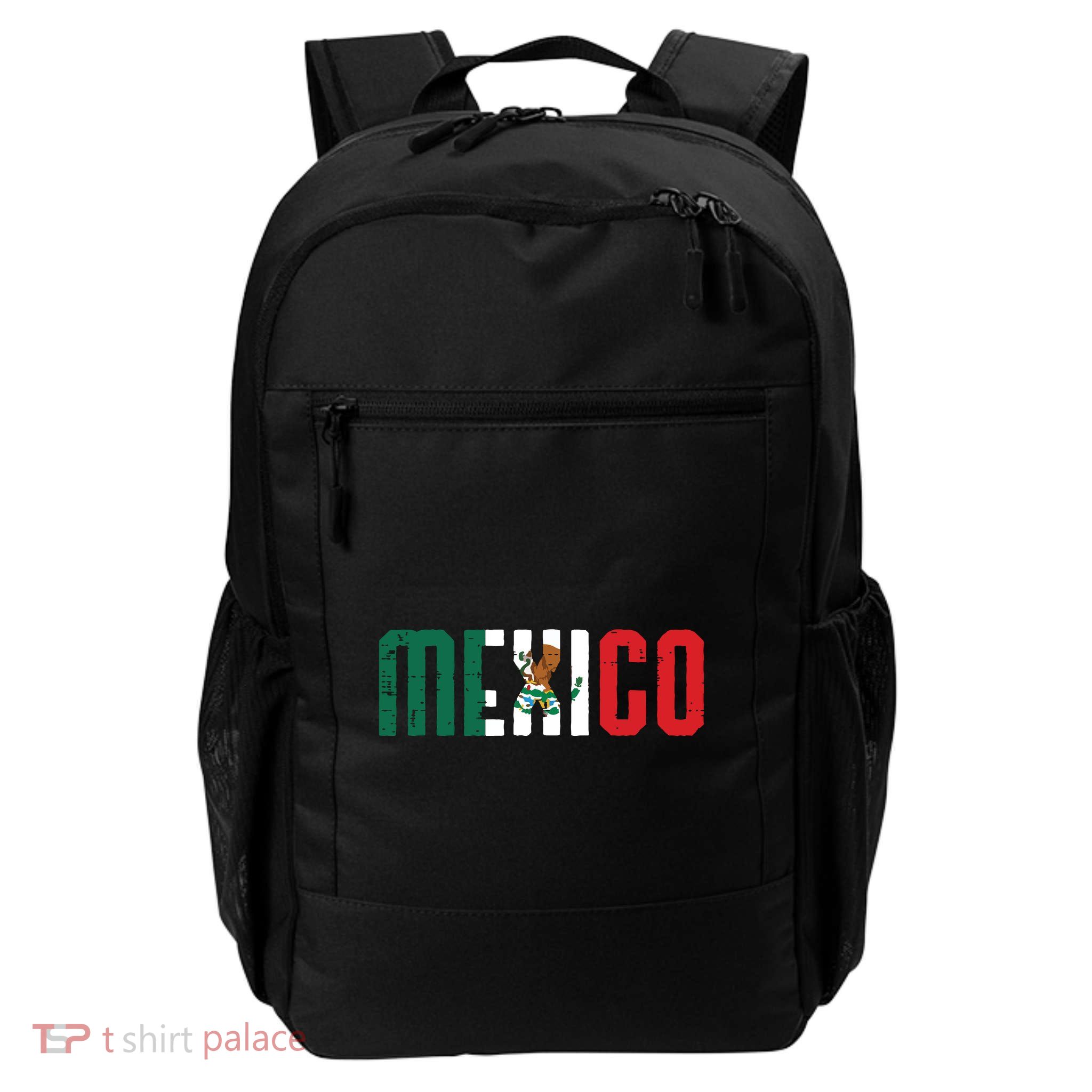 Mexican Independence Day Mexico Pride Vintage Backpack