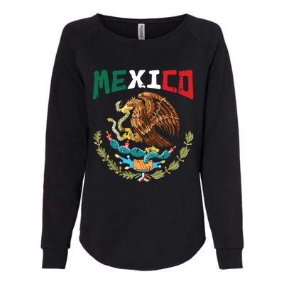 Mexican Independence Day Mexico Womens California Wash Sweatshirt