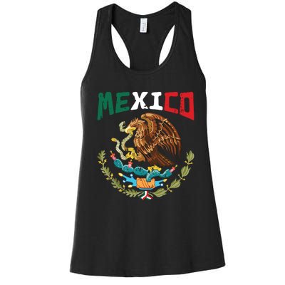 Mexican Independence Day Mexico Women's Racerback Tank