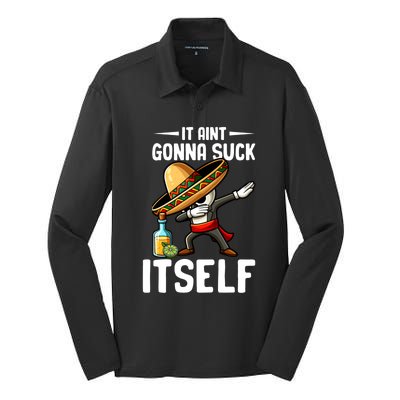 Mexico Independence Day Lime Tequila It Aint Gonna Suck Great Gift Silk Touch Performance Long Sleeve Polo