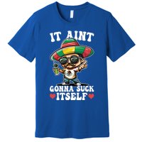 Mexico Independence Day Lime Tequila It Aint Gonna Suck Gift Premium T-Shirt