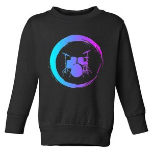 Musical Instrument Drummer Drums Musician Toddler Sweatshirt