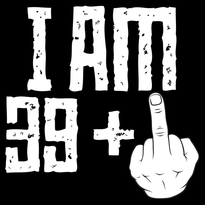 Middle Finger 40th Birthday Funny Cooling Performance Crew T-Shirt