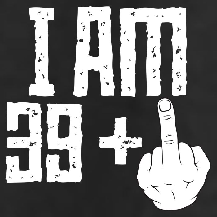 Middle Finger 40th Birthday Funny 11oz C Handle Ceramic Mug