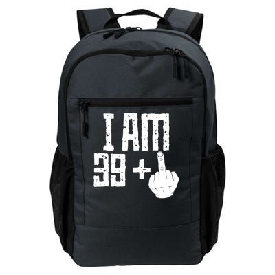 Middle Finger 40th Birthday Funny Daily Commute Backpack