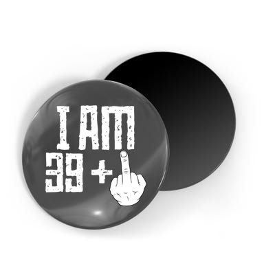 Middle Finger 40th Birthday Funny Magnet
