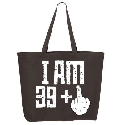 Middle Finger 40th Birthday Funny 25L Jumbo Tote
