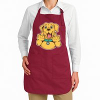Middle Finger Dog Apron