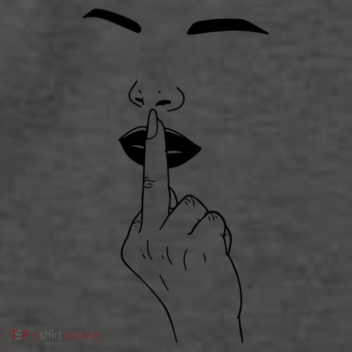 Middle Finger Lips Vector Backpack
