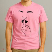 Middle Finger Lips T-Shirt