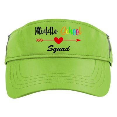 Middle School Squad Adult Drive Performance Visor