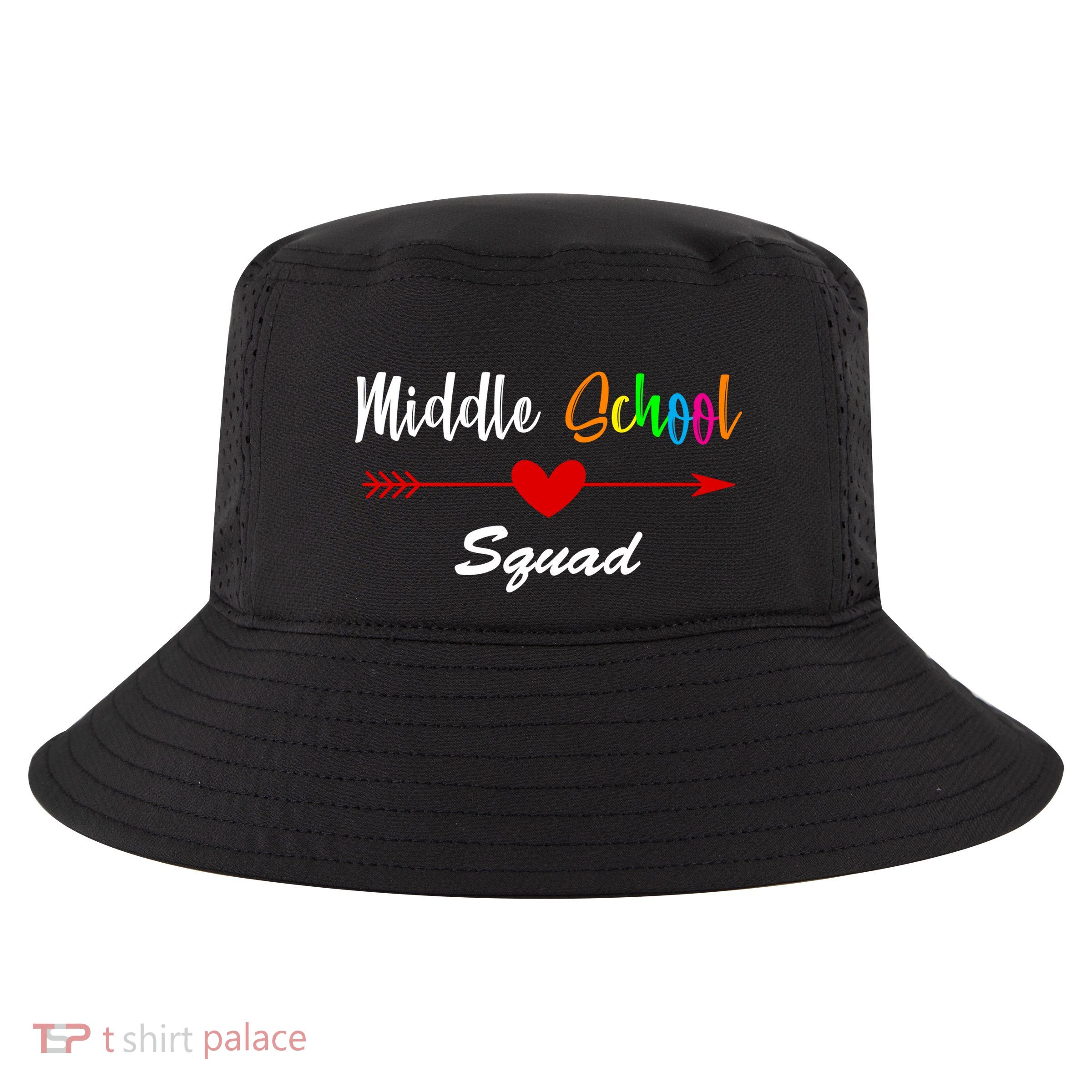Middle School Squad Cool Comfort Performance Bucket Hat
