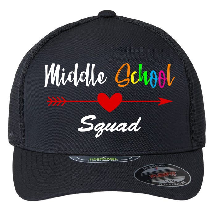 Middle School Squad Flexfit Unipanel Trucker Cap