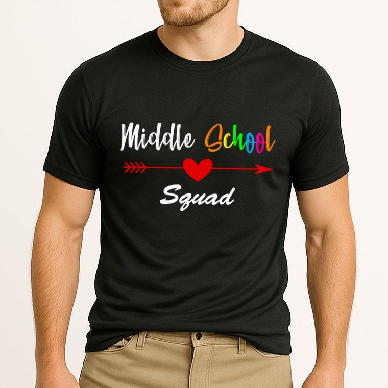 Middle School Squad Cooling Performance Crew T-Shirt