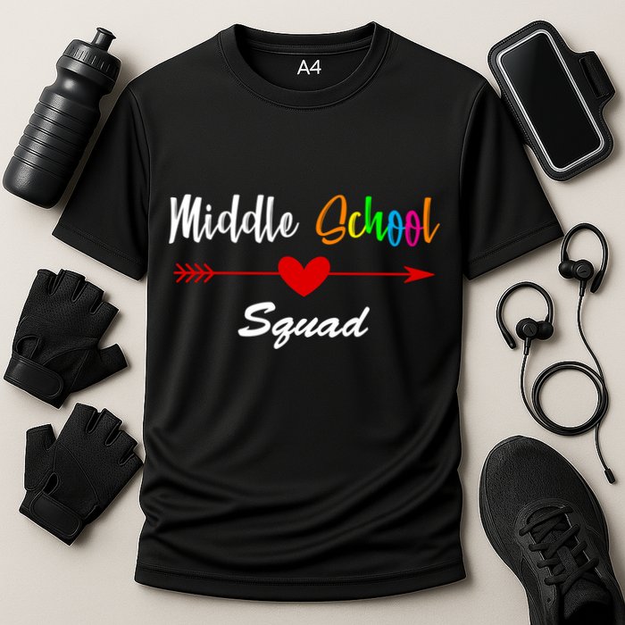 Middle School Squad Cooling Performance Crew T-Shirt