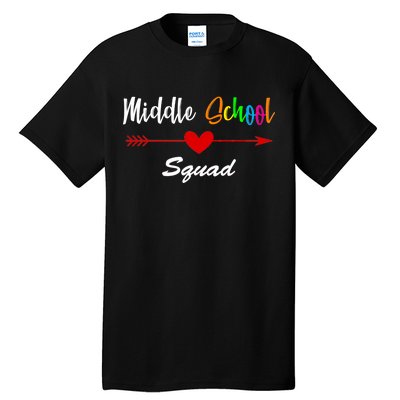 Middle School Squad Tall T-Shirt