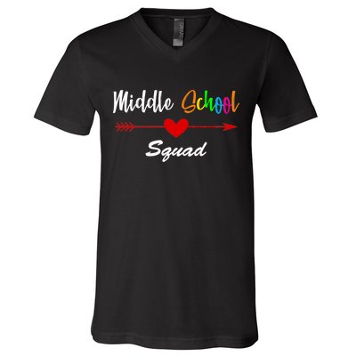 Middle School Squad V-Neck T-Shirt