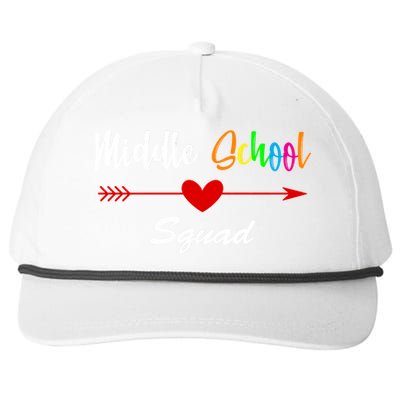 Middle School Squad Snapback Five-Panel Rope Hat