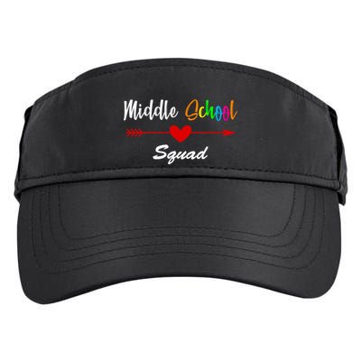 Middle School Squad Adult Drive Performance Visor