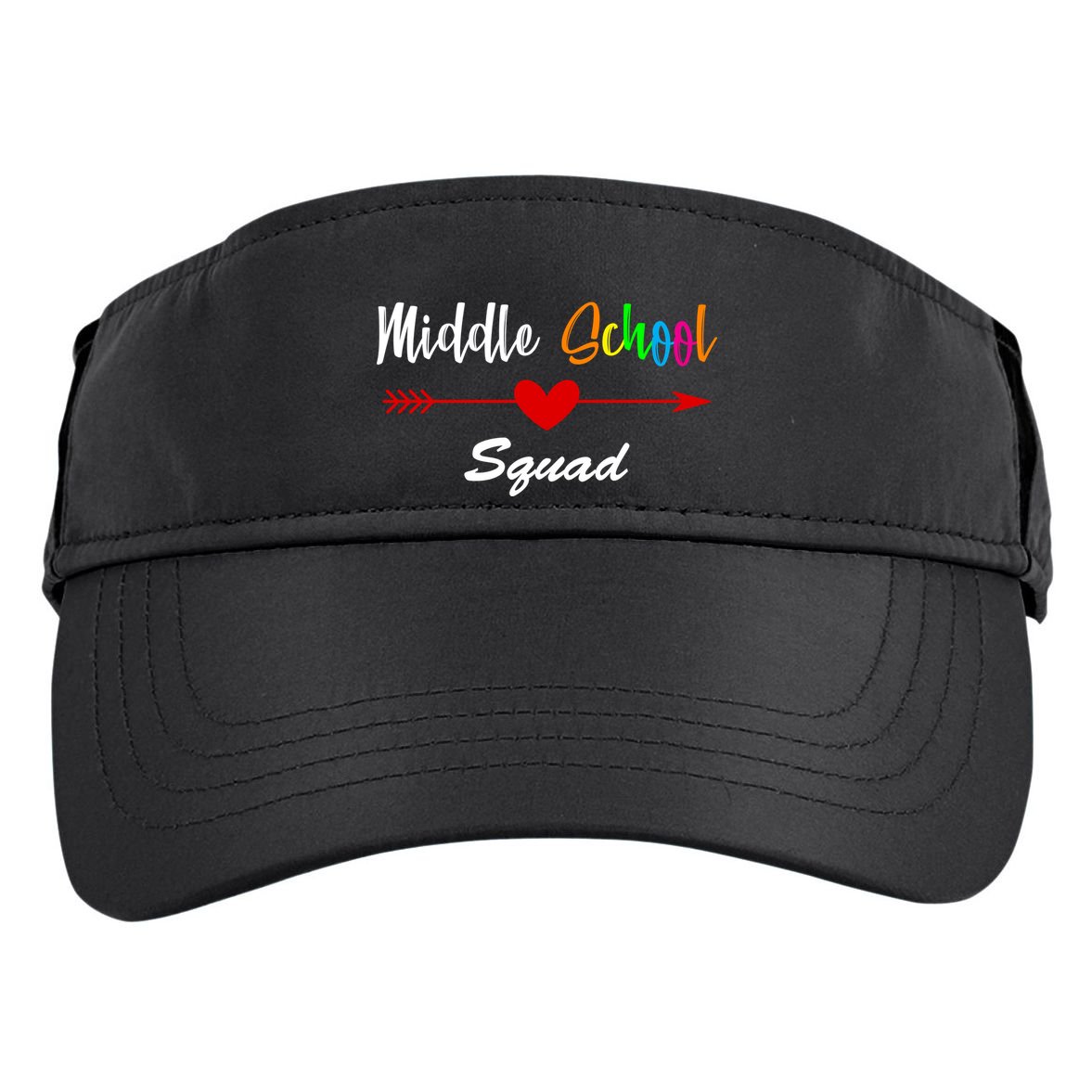 Middle School Squad Adult Drive Performance Visor