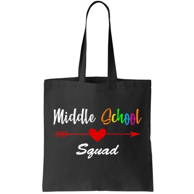 Middle School Squad Tote Bag