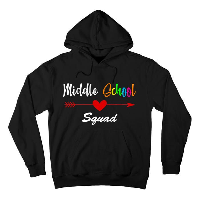 Middle School Squad Tall Hoodie