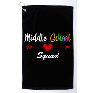 Middle School Squad Platinum Collection Golf Towel