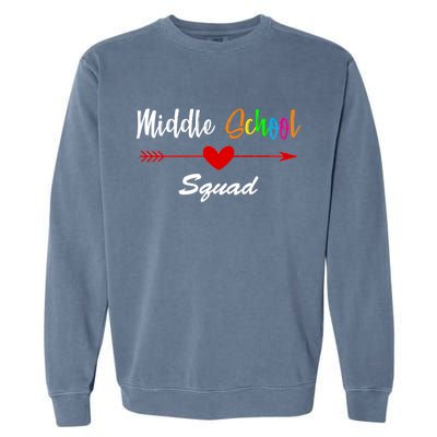 Middle School Squad Garment-Dyed Sweatshirt