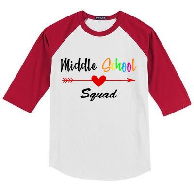 Middle School Squad Kids Colorblock Raglan Jersey