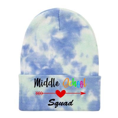 Middle School Squad Tie Dye 12in Knit Beanie