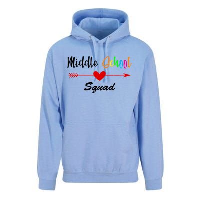 Middle School Squad Unisex Surf Hoodie