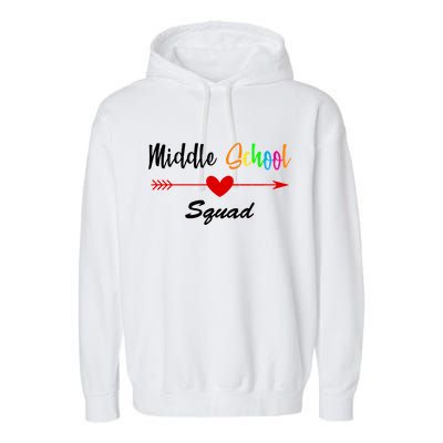 Middle School Squad Garment-Dyed Fleece Hoodie