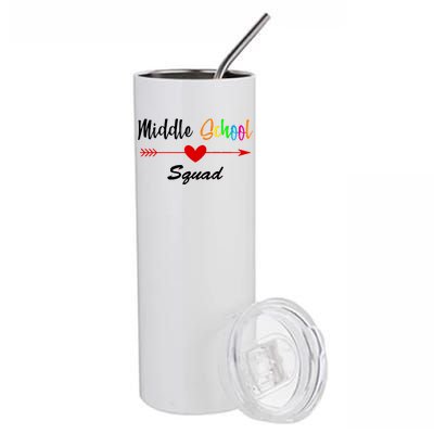 Middle School Squad Stainless Steel Tumbler