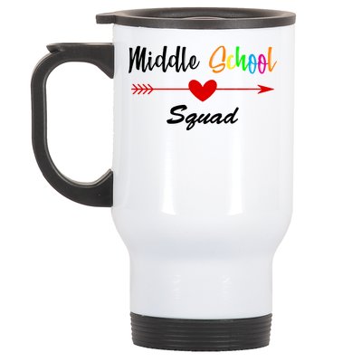 Middle School Squad Stainless Steel Travel Mug