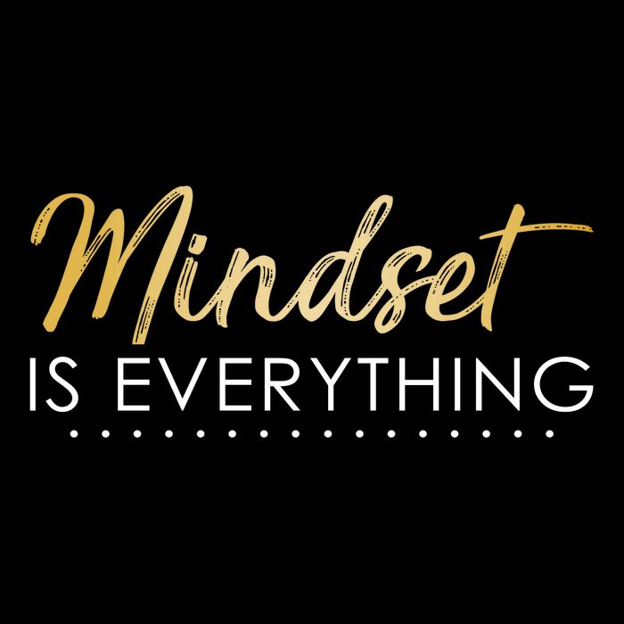 Mindset Is Everything Positive Quote Tank Top
