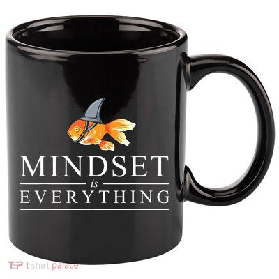 Mindest Is Everything Motivational Quote Inspiration 11oz C Handle Ceramic Mug