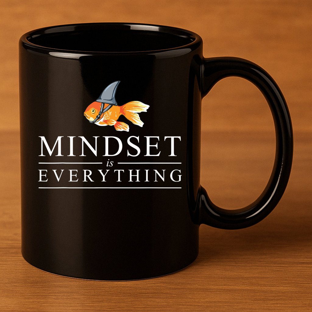 Mindest Is Everything Motivational Quote Inspiration 11oz C Handle Ceramic Mug
