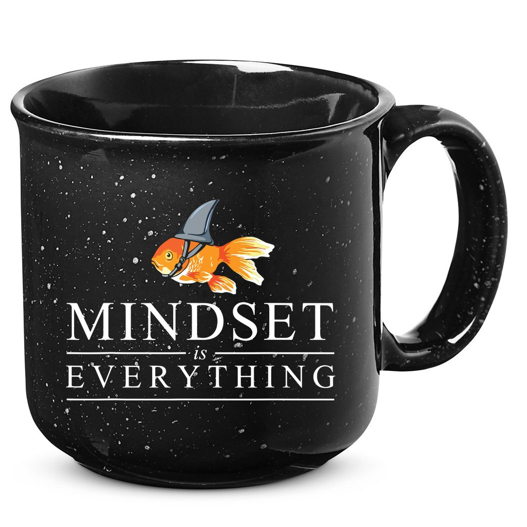 Mindest Is Everything Motivational Quote Inspiration 15oz Campfire Ceramic Mug