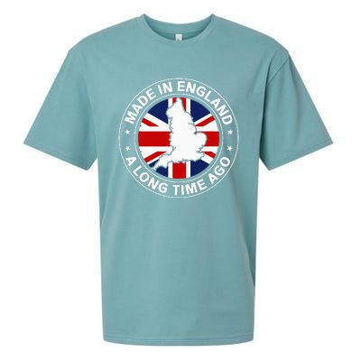 Made In England A Long Time Ago Uk Great Britain Sueded Cloud Jersey T-Shirt