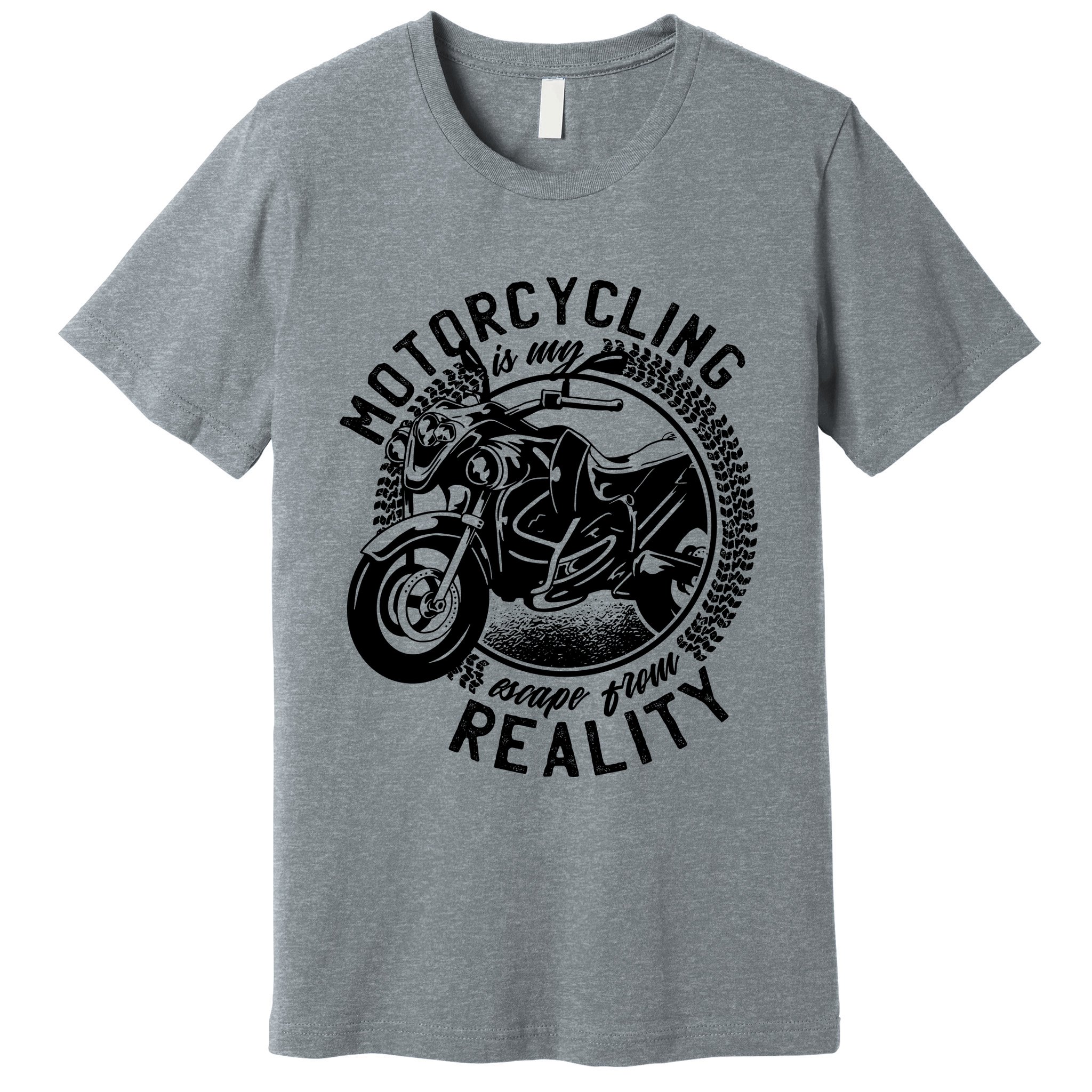 Motorcycling Is Escape From Reality Premium T-Shirt