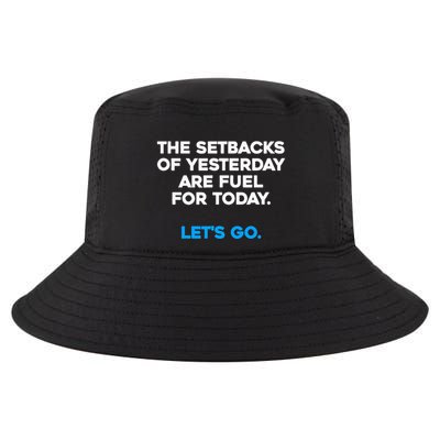 Motivational Inspirational Empowering Quote Fuel For Today Cool Comfort Performance Bucket Hat